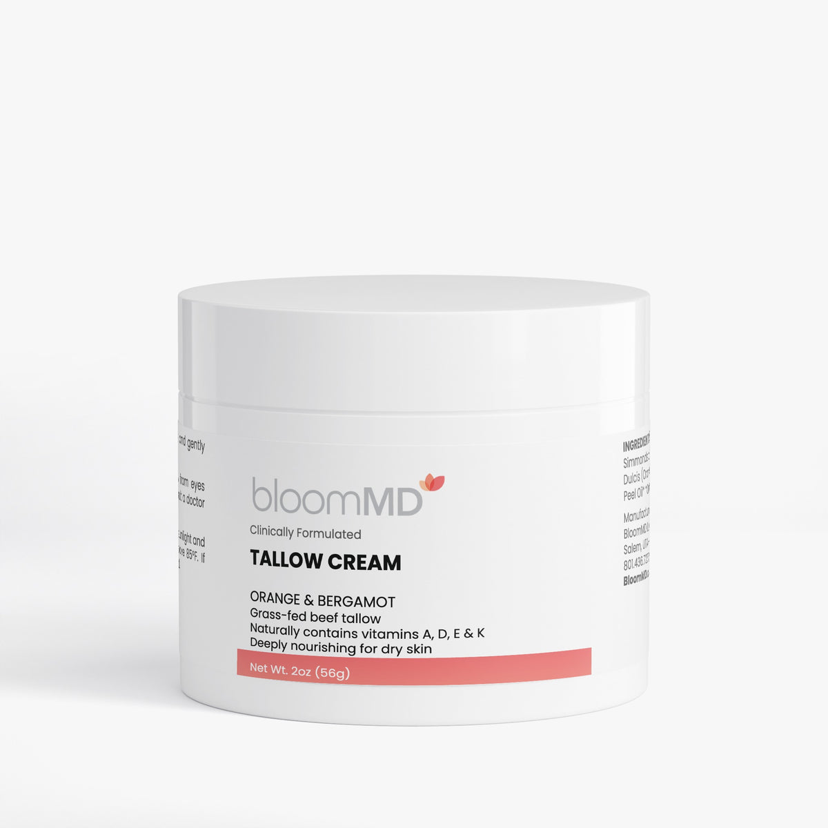 Tallow Cream Orange & Bergamot
