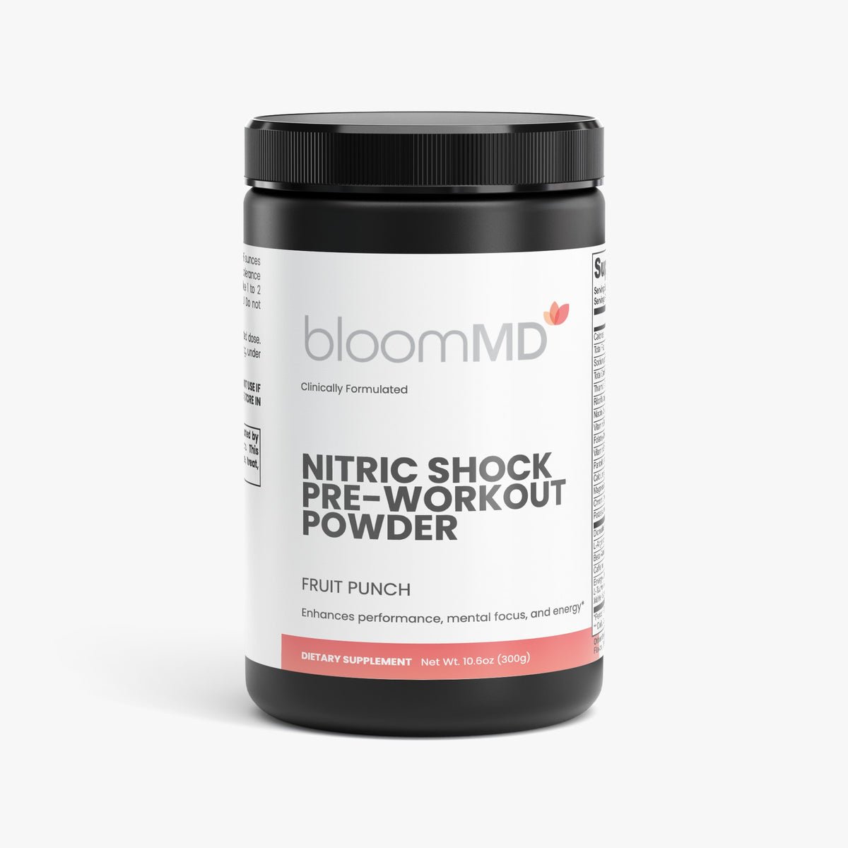 Nitric Shock Pre-Workout Powder (Fruit Punch)