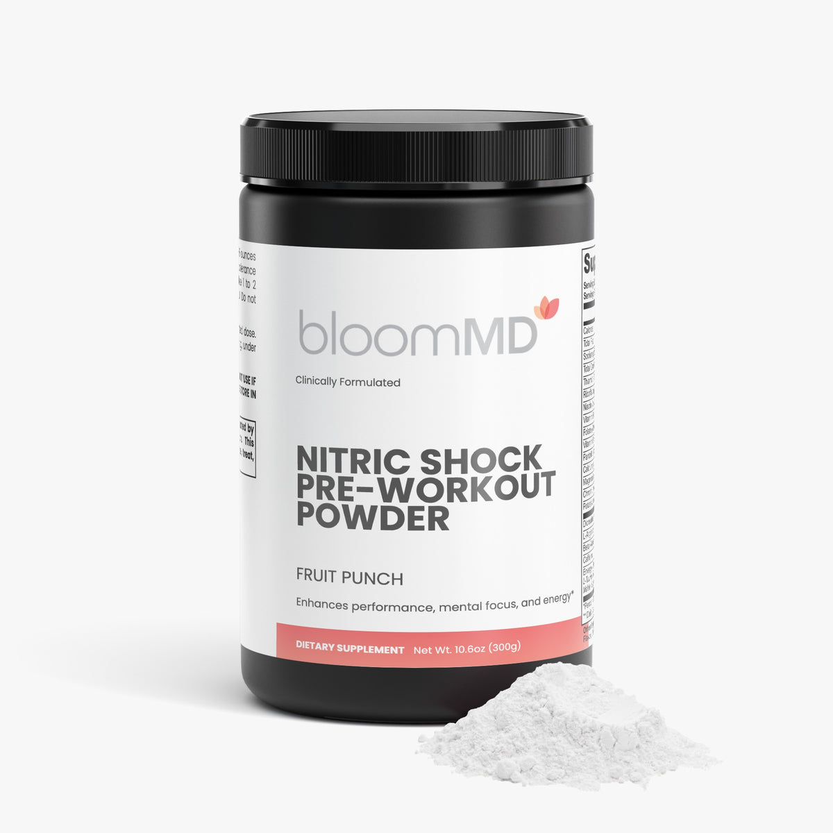 Nitric Shock Pre-Workout Powder (Fruit Punch)