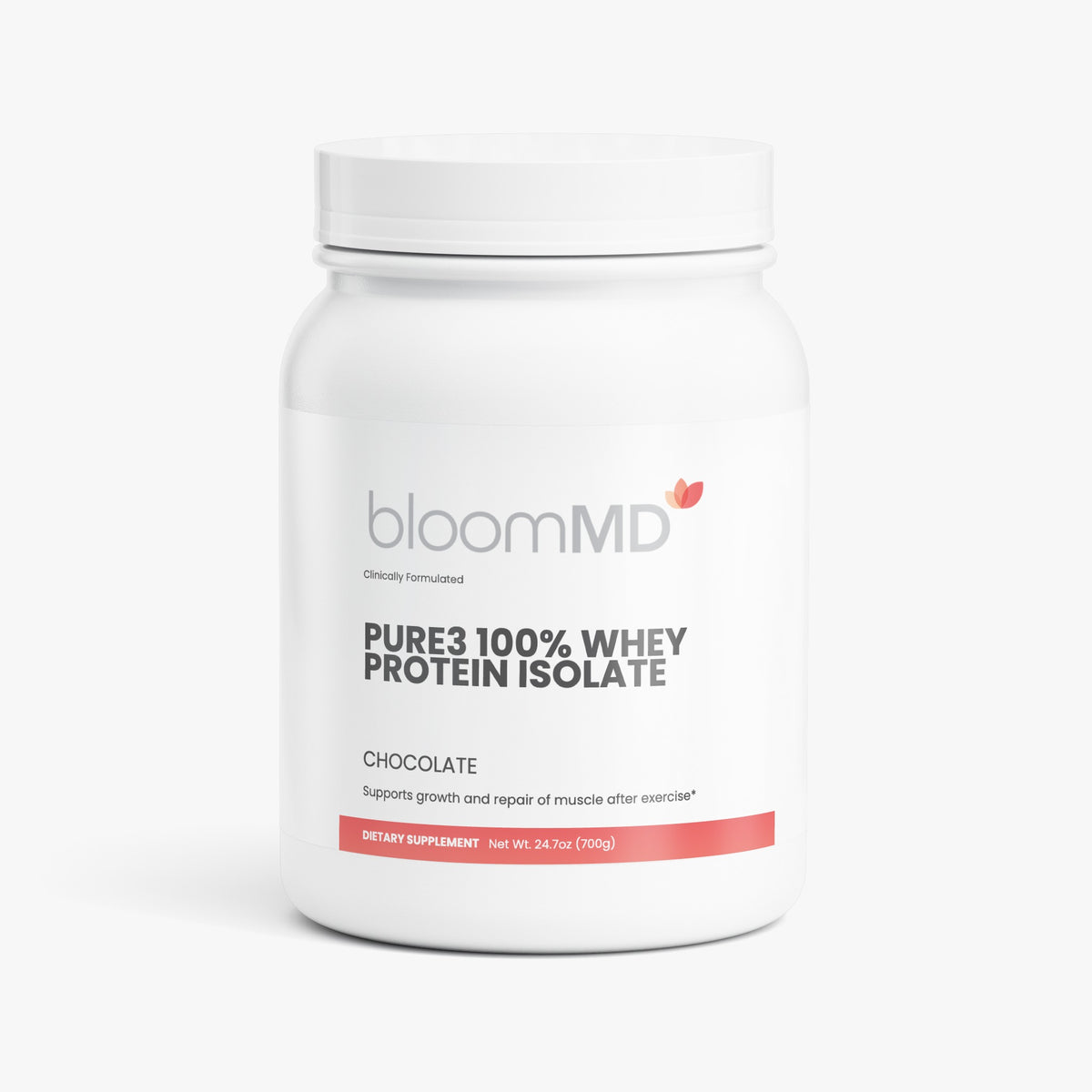 Pure3 100% Whey Protein Isolate (Chocolate)