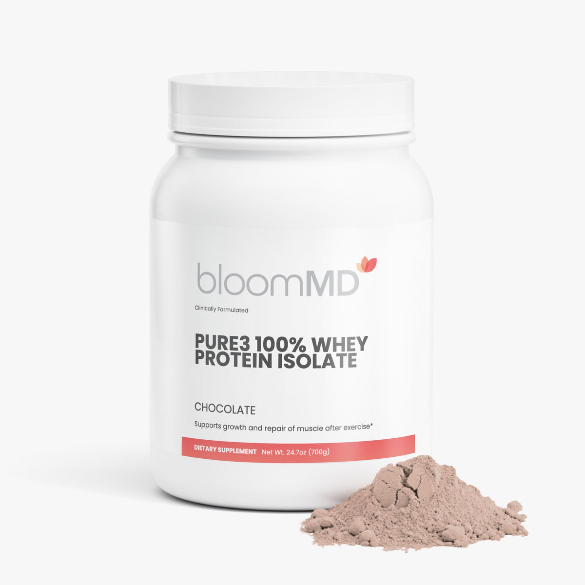 Pure3 100% Whey Protein Isolate (Chocolate)