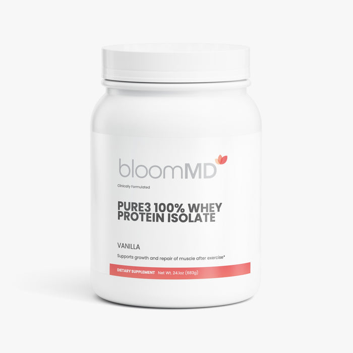 Pure3 100% Whey Protein Isolate (Vanilla)