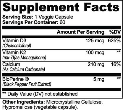 Vitamin D3/K2