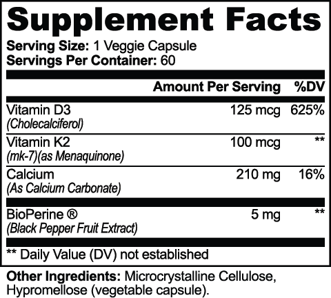 Vitamin D3/K2