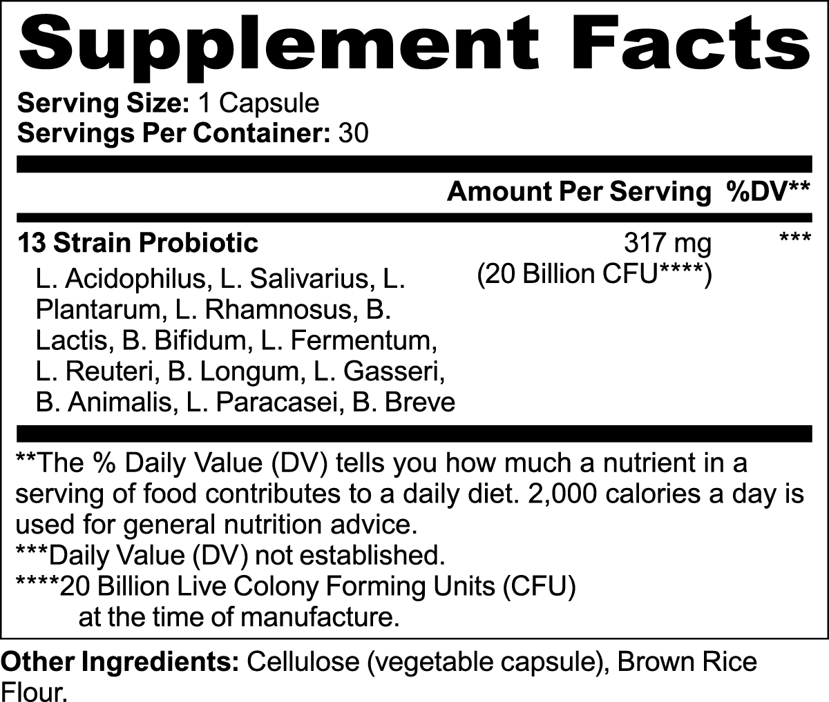 Probiotic 20B