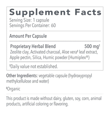 G.I. Detox®+  Zeolite, Charcoal & Herbal Formula