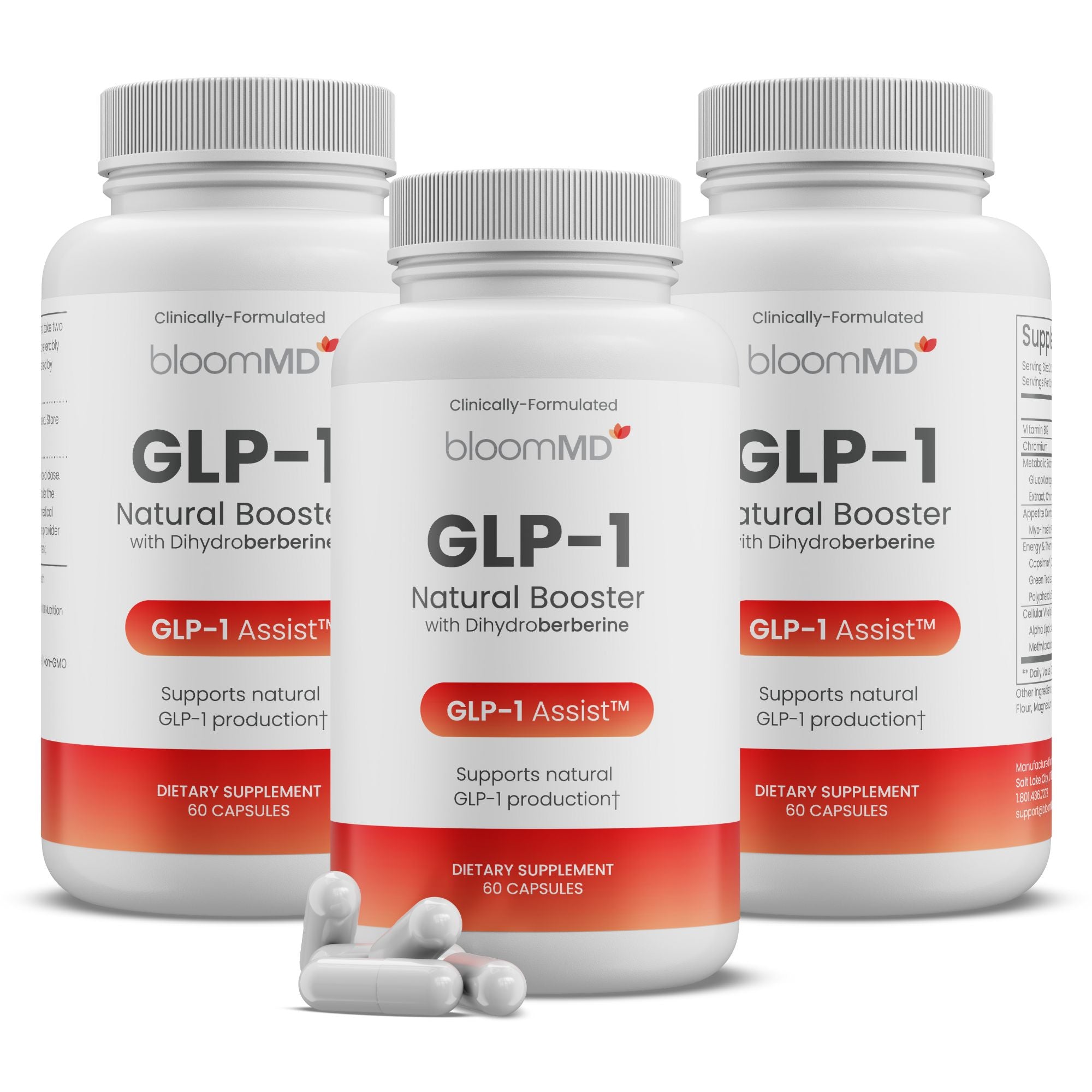 GLP-1 Natural Booster (3-Pack)