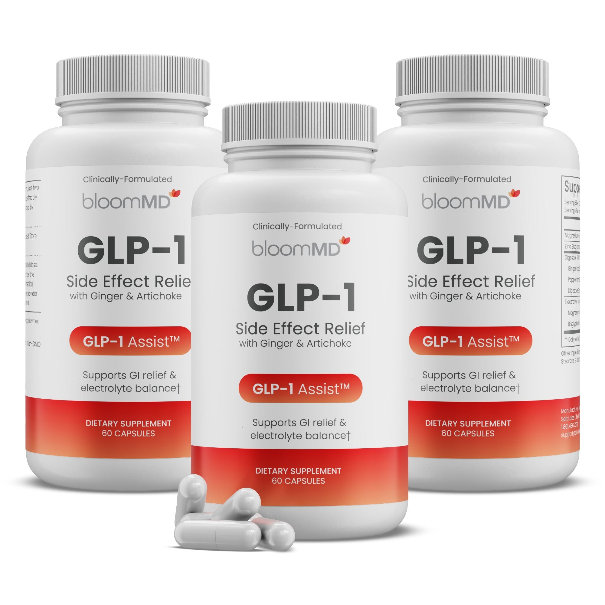 GLP-1 Side Effect Relief (3-Pack)