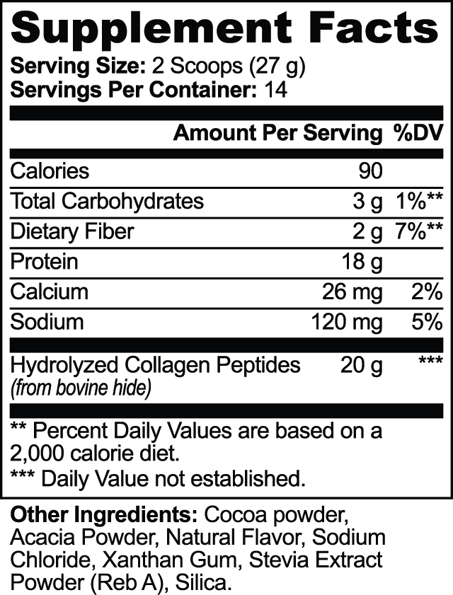 Collagen Peptides — Chocolate
