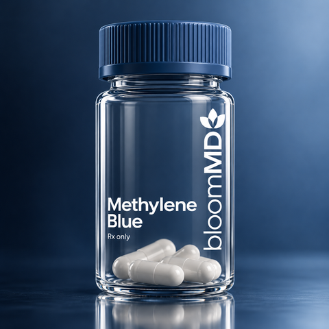 BloomMD Methylene Blue illustrative prescription packaging