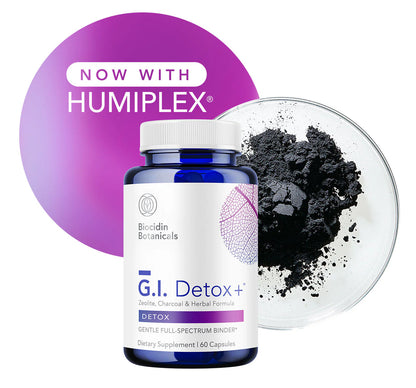 G.I. Detox®+  Zeolite, Charcoal & Herbal Formula